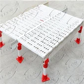 Paviment de llistons de plàstic d'equips de granja d'aus de corral de pollastre